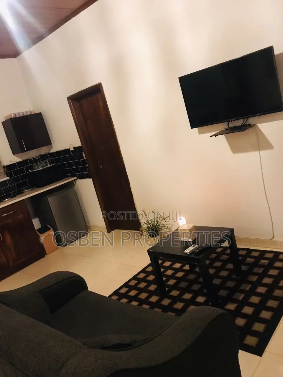 Furnished 1bdrm Apartment in Pleasant Properties, Spintex for rent