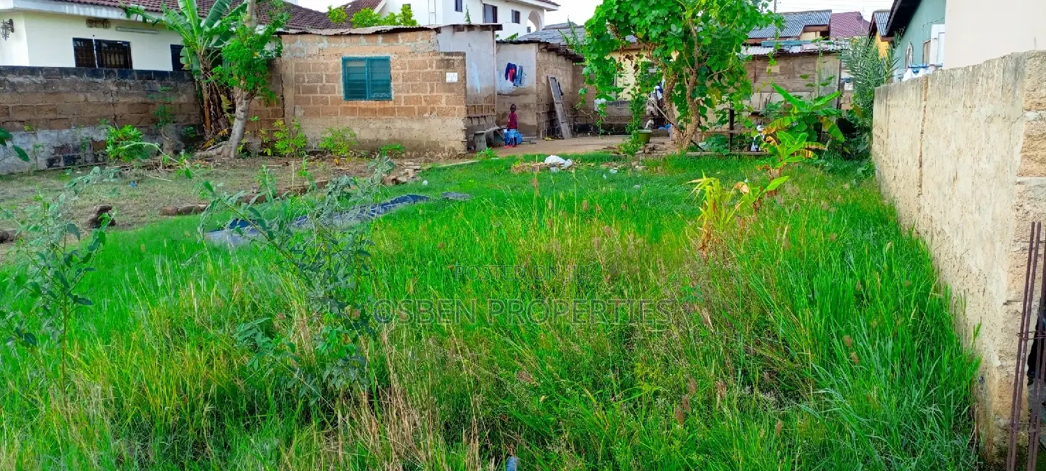 Half Plot With Titled Documents for Sale at Spintex, Basket