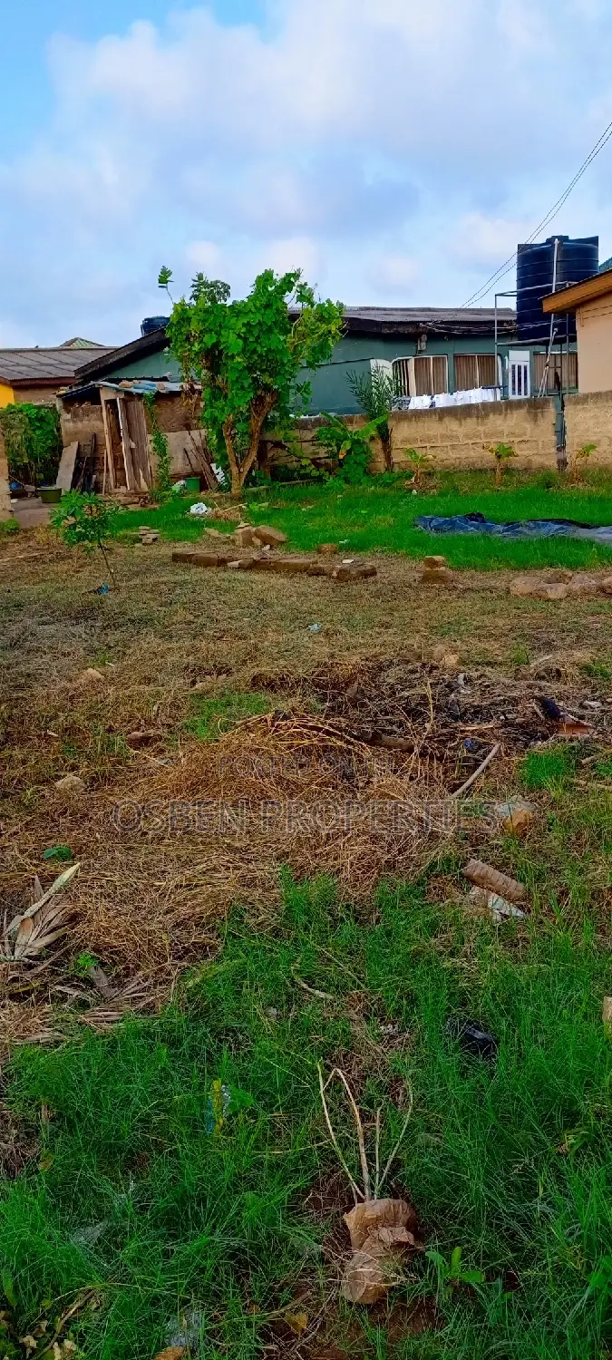 Half Plot With Titled Documents for Sale at Spintex, Basket