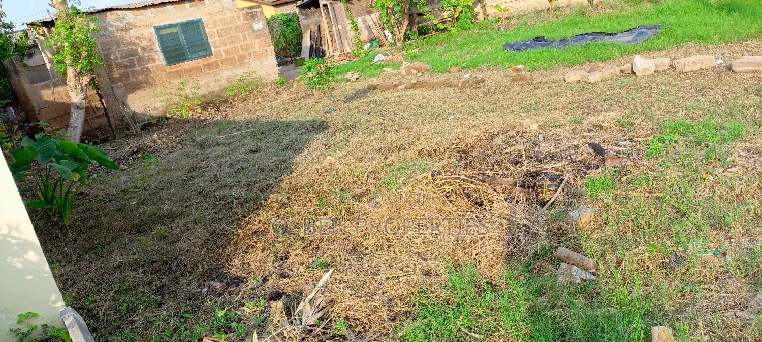 Half Plot With Titled Documents for Sale at Spintex, Basket