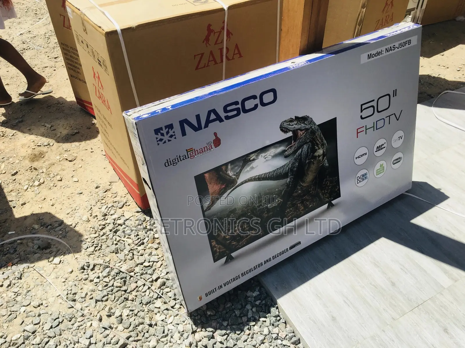 Neatly Sealed Led 50 Inches Glossy Digital Nasco Tv