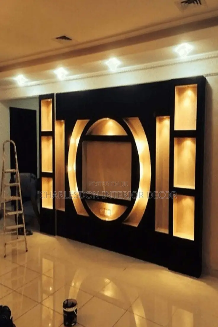 Tv Stand Designer and Ceiling Installation