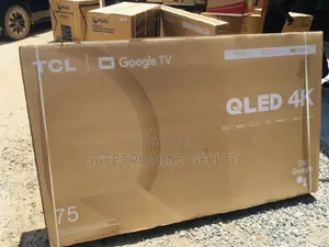 QLED Long Lasting  TCL 75 Inches Glossy Tv