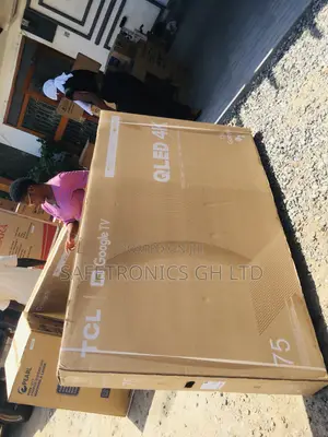 Durable and Quality 75 Inches Glossy QLED TCL Tv