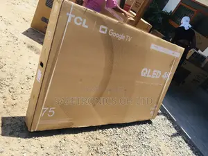 Durable and Quality 75 Inches Glossy QLED TCL Tv