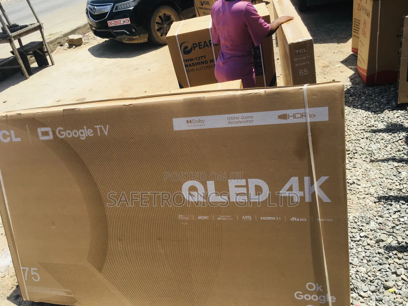 TCL 75 Inches Reliable Glossy QLED Smart P635 Tv