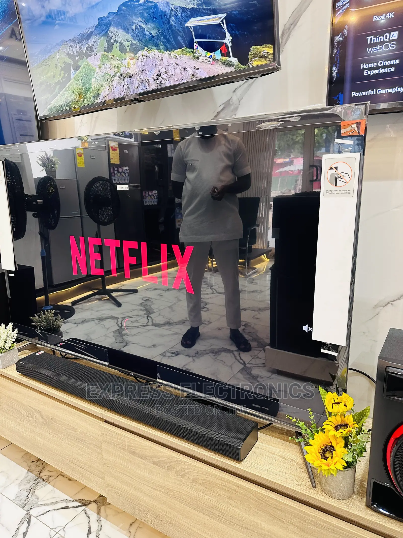 Bright and Brilliant UHD Smart TCL 75”P635 Tv 