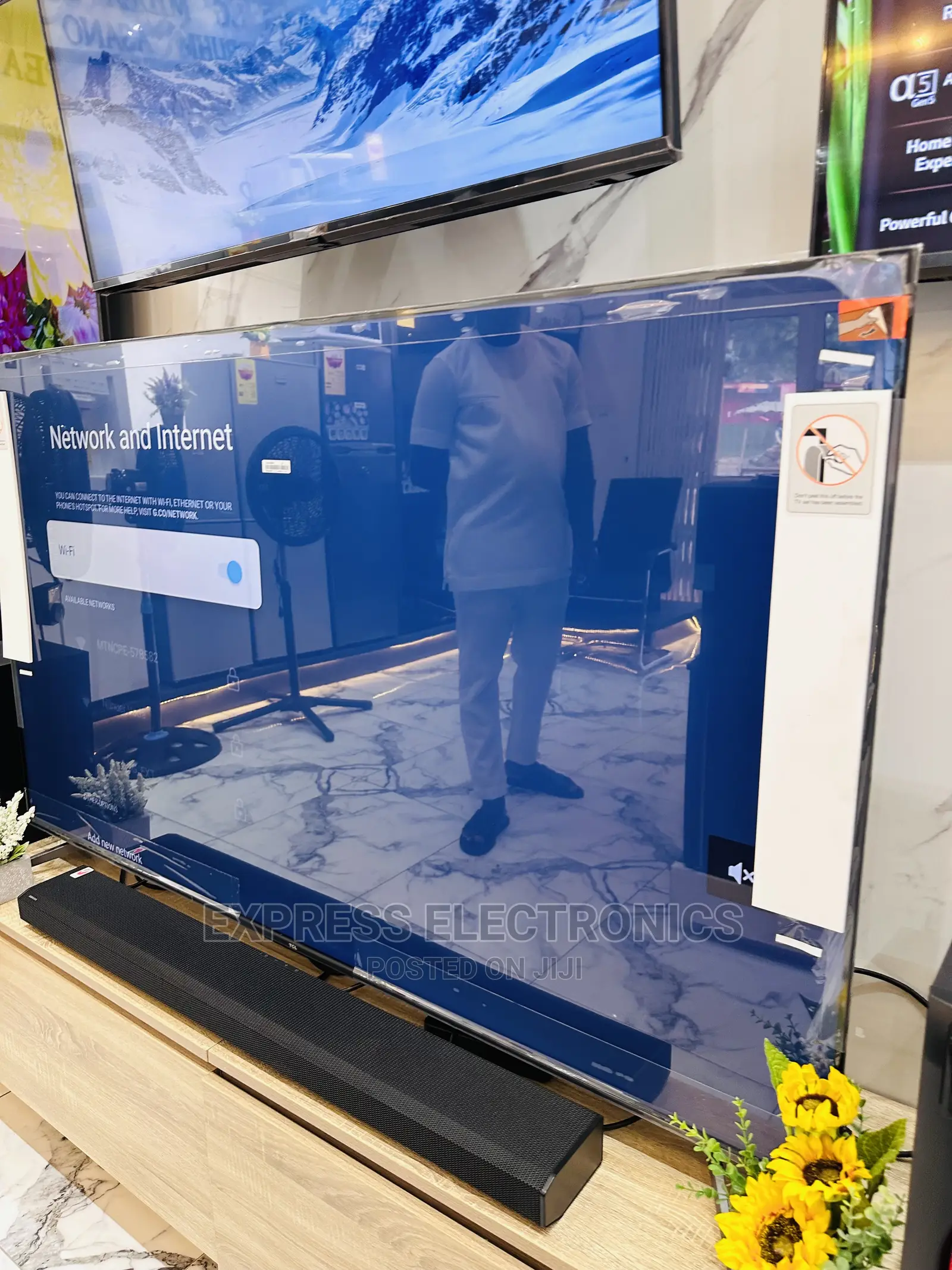 High Dynamic Range UHD Android TCL 75”P635 Tv