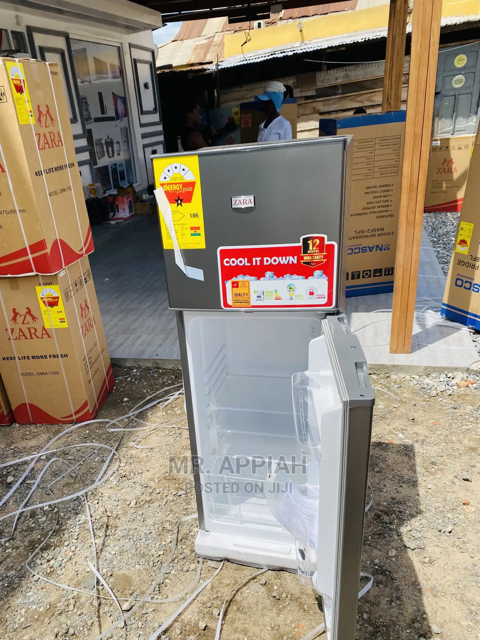 Energy Cost Saving Zara 210ltr Double Door Fridge(20BF)