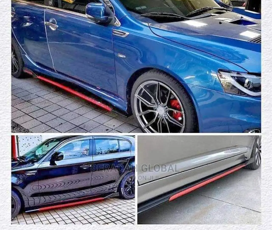 Universal Running Board Side Kit Lip Spoilers