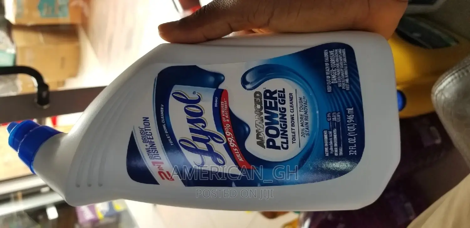 Lysol Disinfectant Spray and Toilet Cleaner