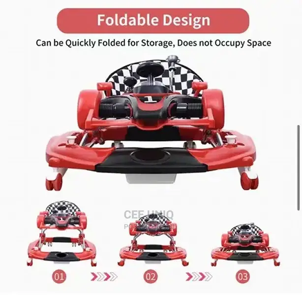 Brightbebe High Quality Multifunctional 3 in 1 Baby Walker