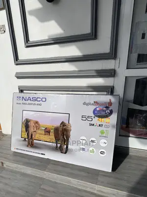 Get a Discount on Nasco 55inch Smart Digital Tv(Black) 