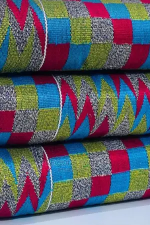 Ghana Kente Cloth.