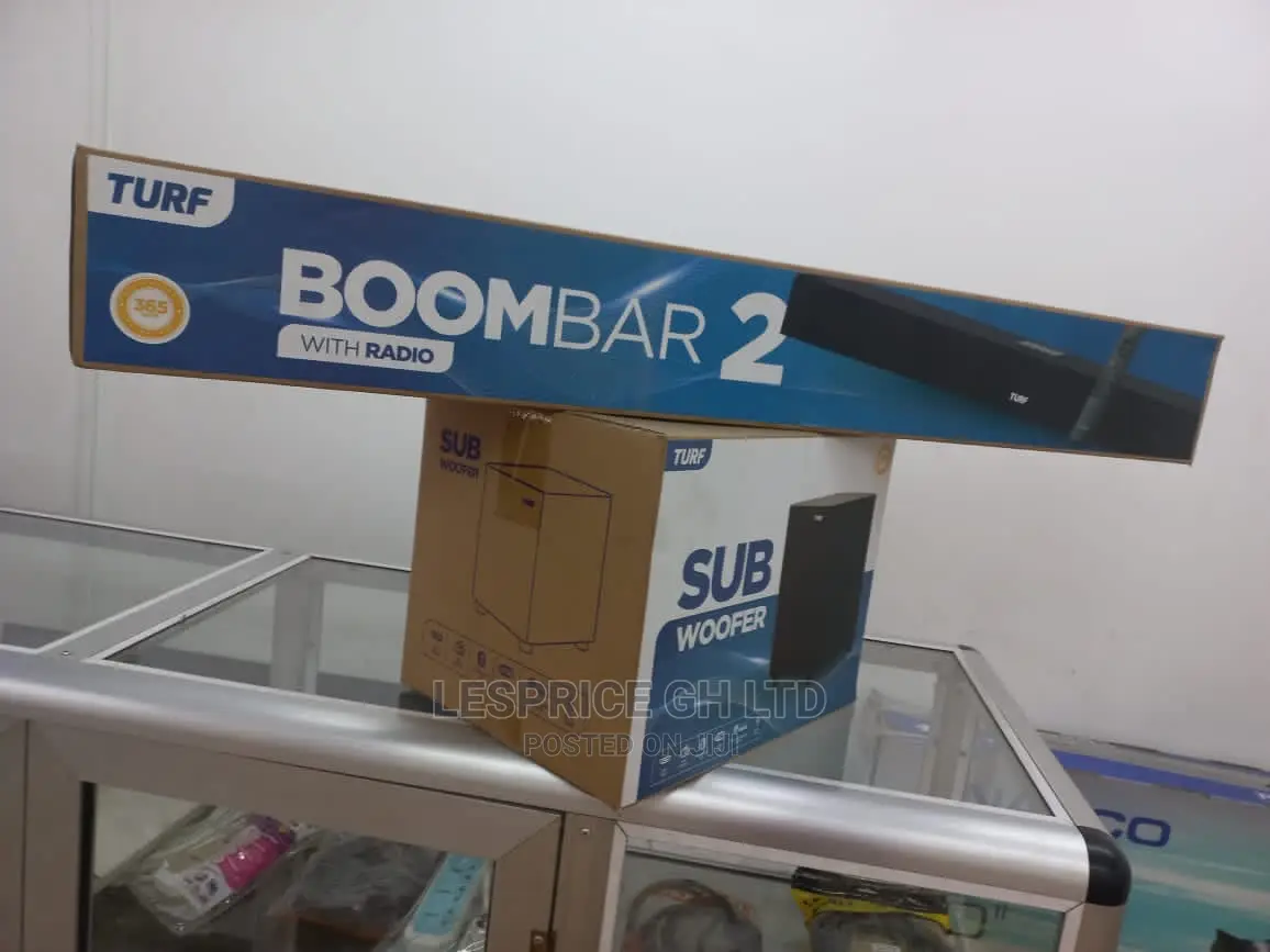 Hello Get Turf Boom Bar Bluetooth and Radio