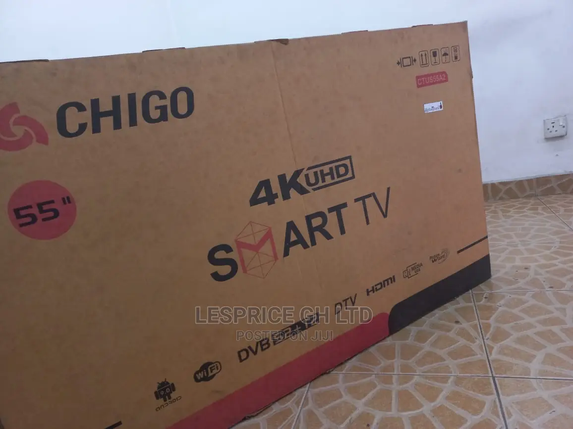 Chigo 55” Android Good Smart UHD TV