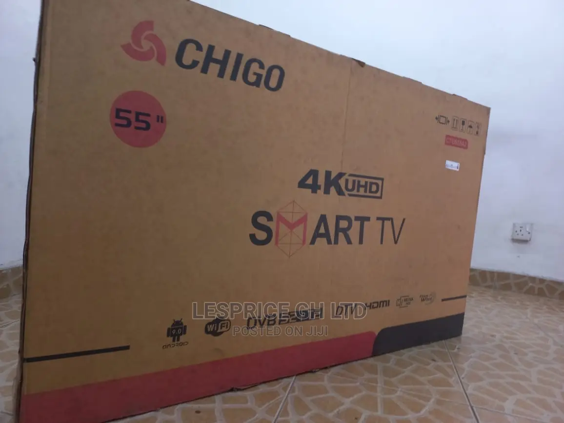 Chigo 55” Android UHD Ultra Sound TV