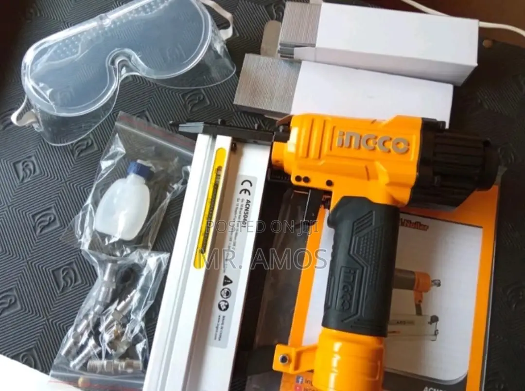 2 In 1 Combo Air Brad Nailer With Connectors - Acn50401