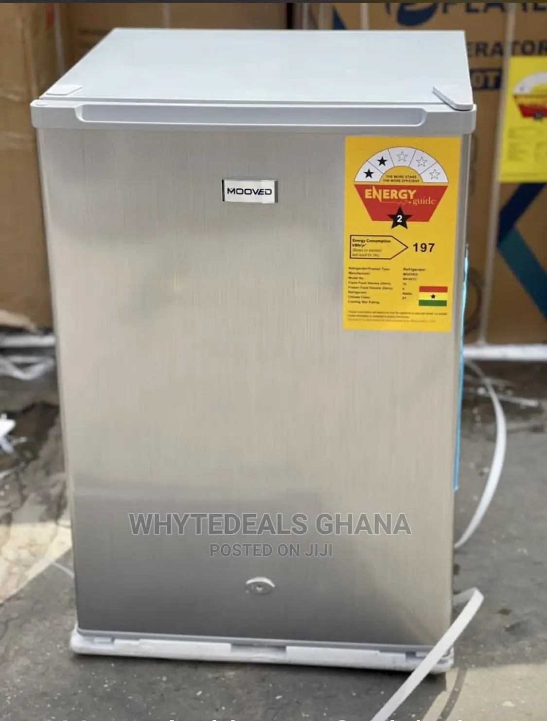 Mooved Table Top Fast Freezing Refrigerator Energy Save 2023