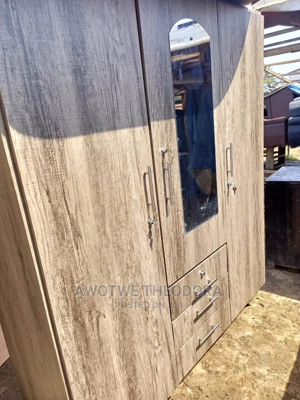 Quality Wardrobe 3in1( Payment After Delivery)