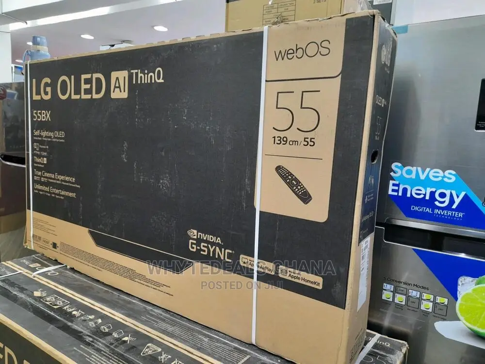 LG - 55" Class BX Series OLED UHD Smart Webos TV 2023