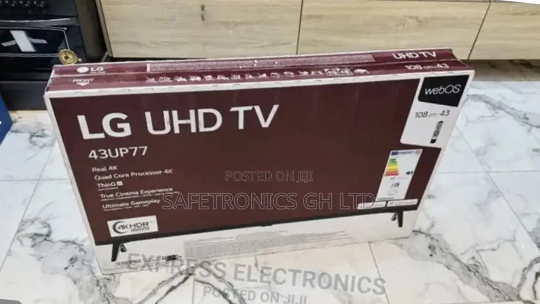 LG UHD Smart UP77 43 Inches Glossy Tv