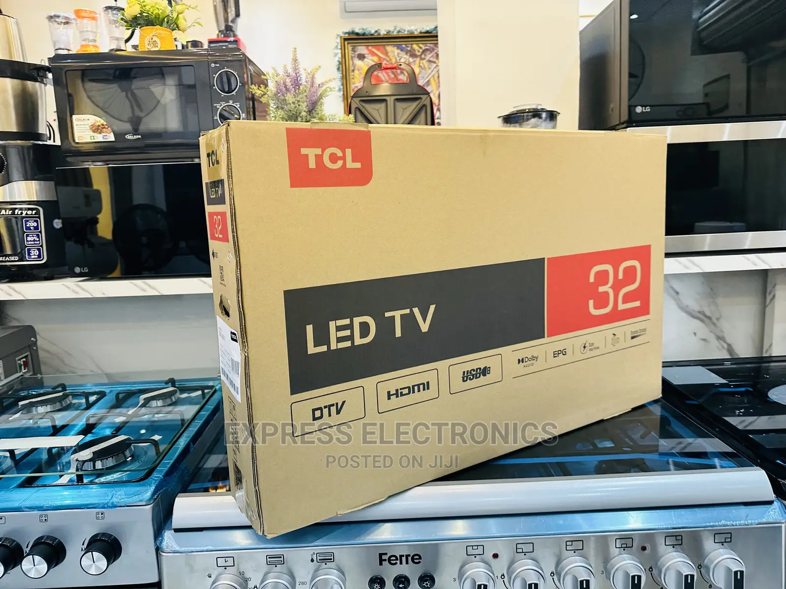 Cool Pretty  Price FHD Satellite  Digital TCL 32” 32D3200
