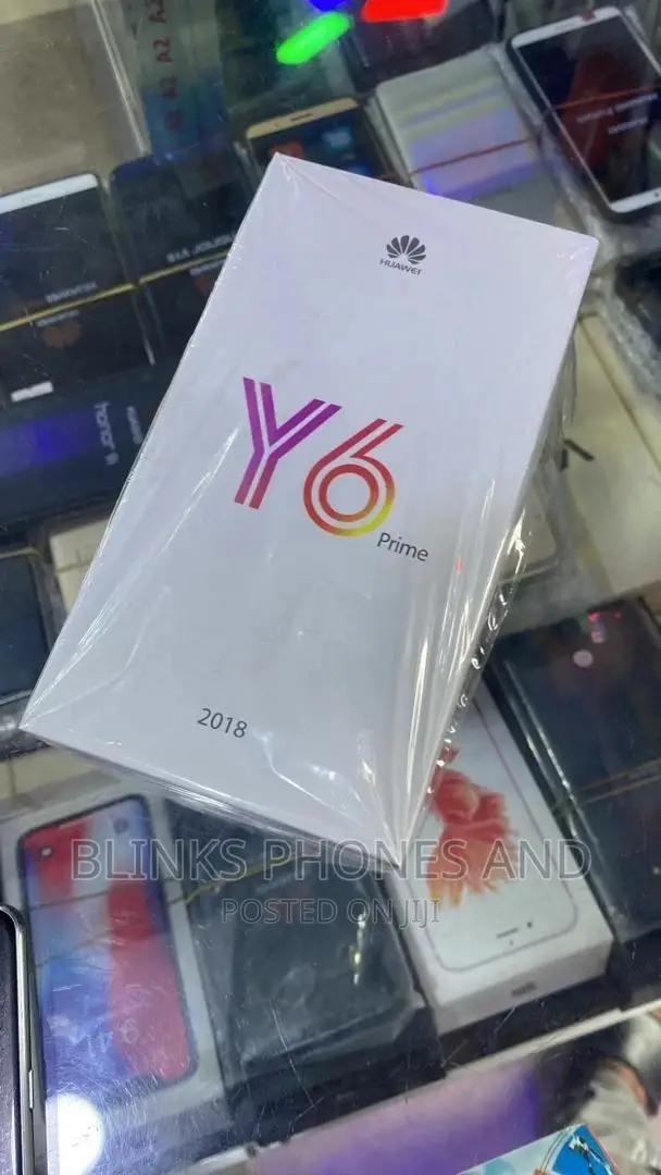 New Huawei Y6 Prime 32 GB Black