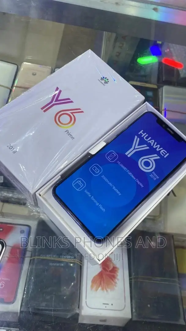New Huawei Y6 Prime 32 GB Black