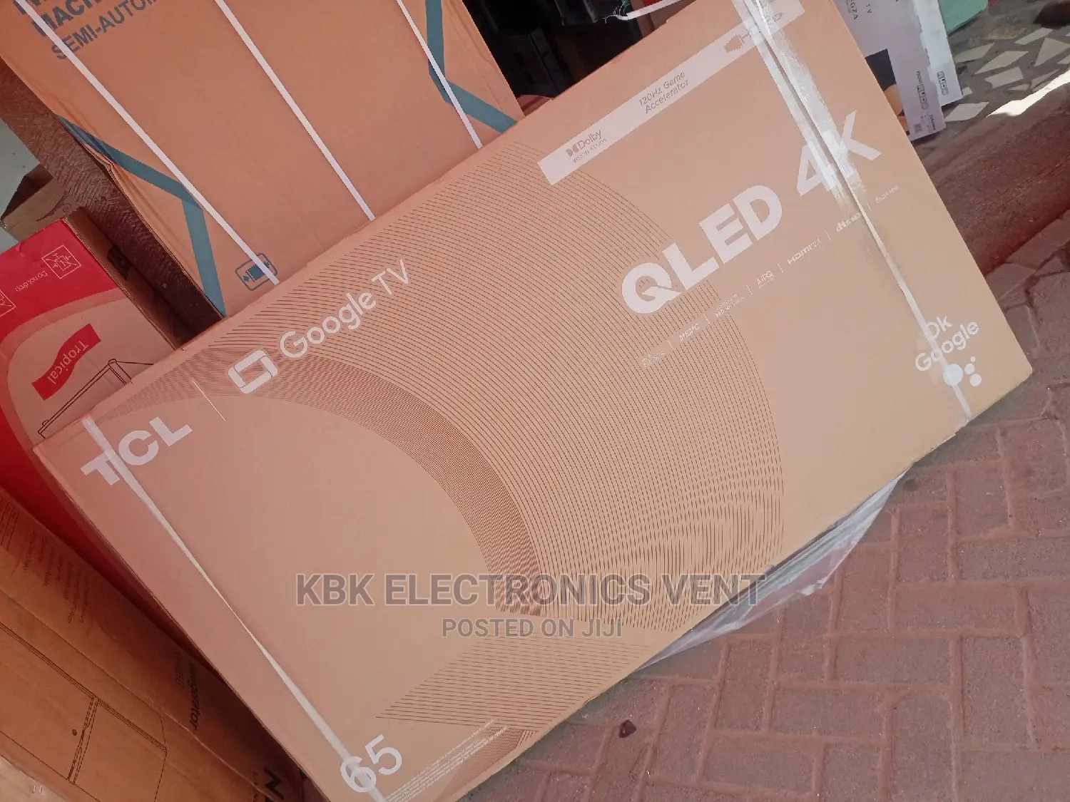 TCL 65" Qled Smart Satellite Digital Led Tv