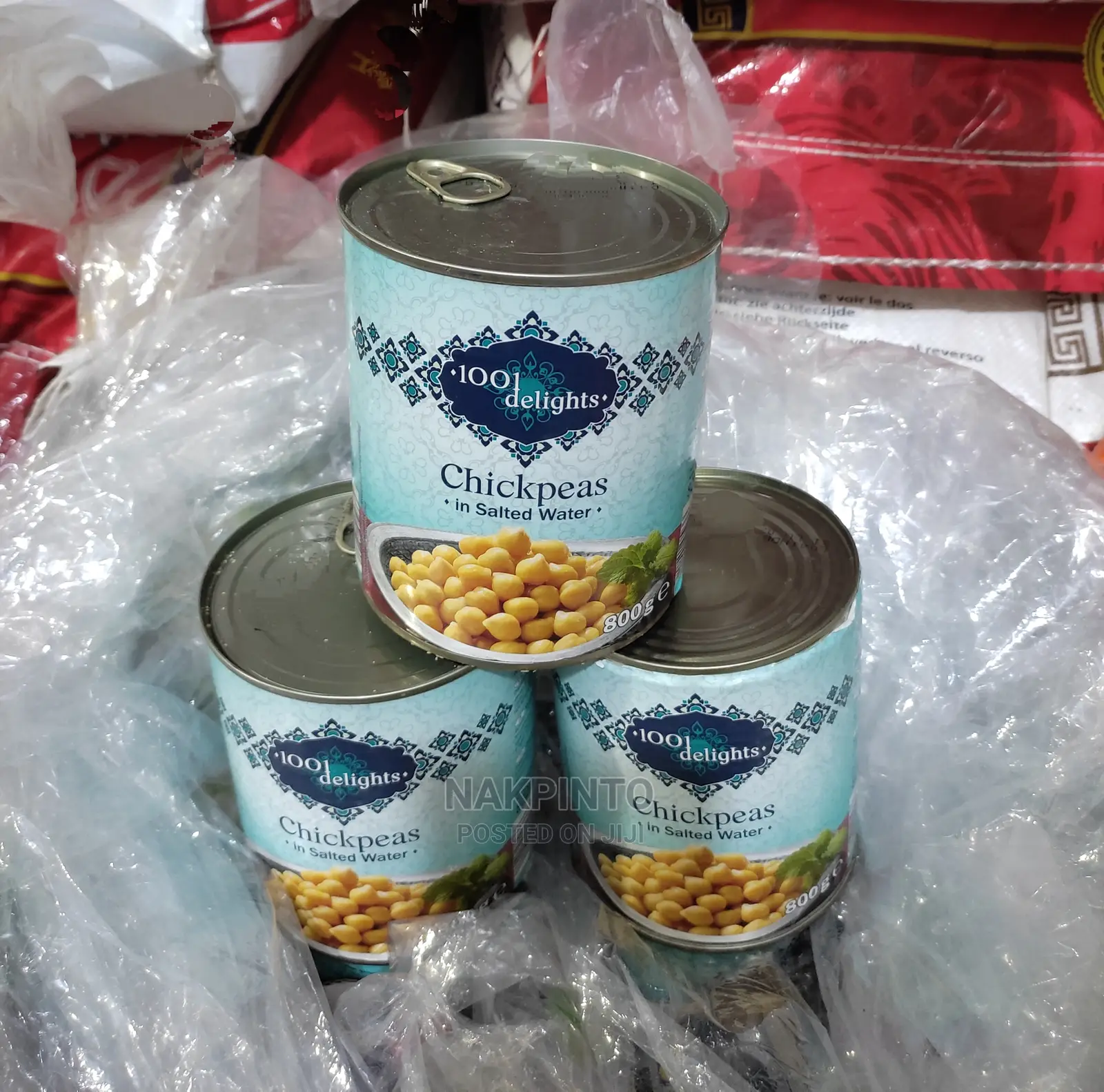 Chickpeas in Salted Water