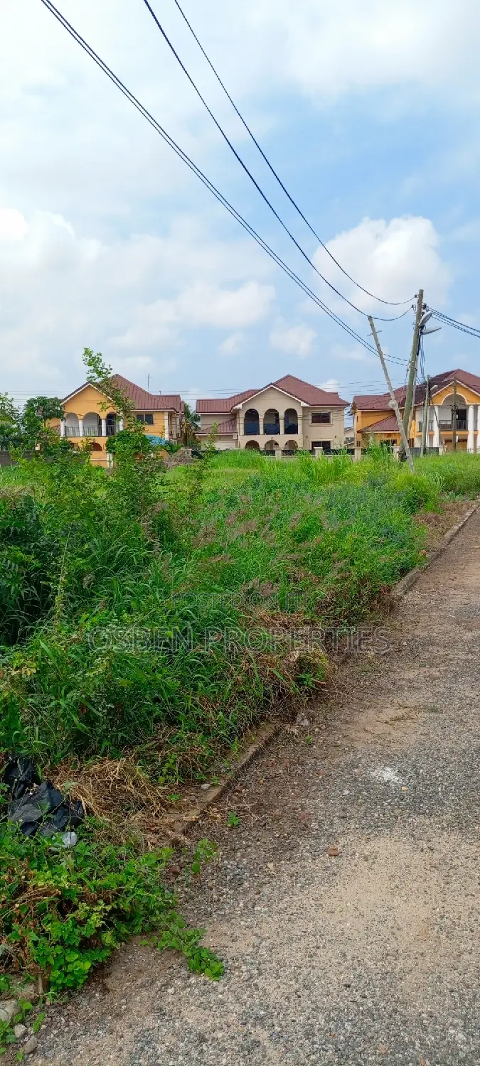 2 Plots of Serviced Land for Sale at Spintex