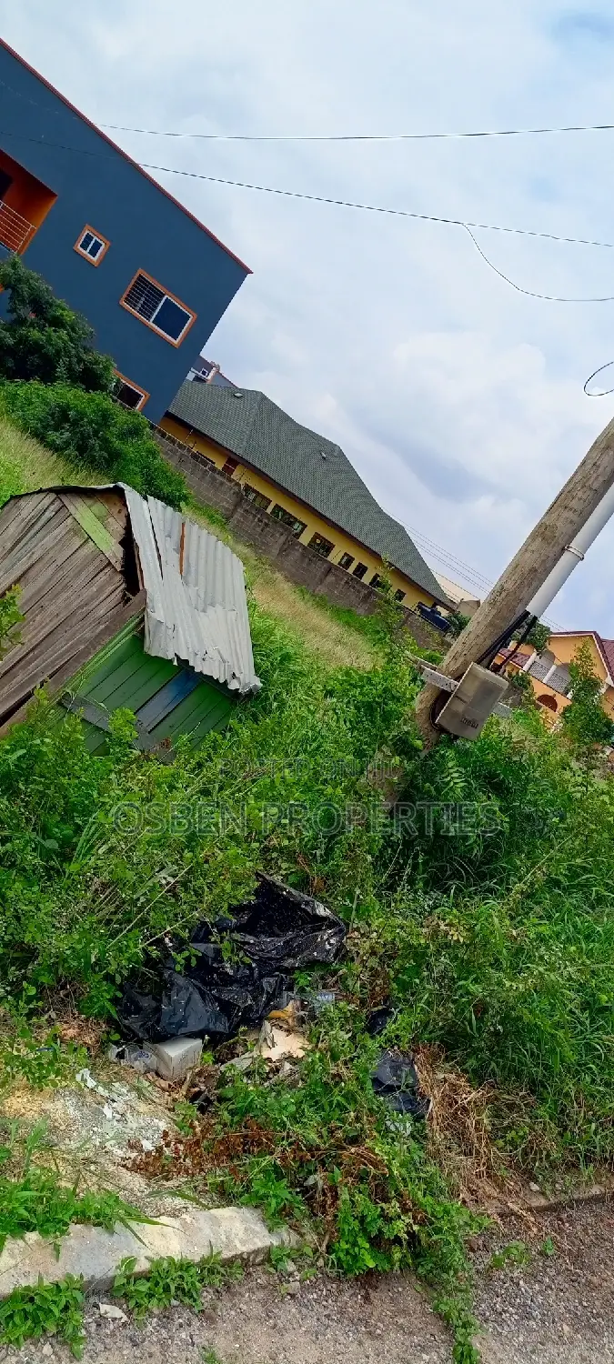 2 Plots of Serviced Land for Sale at Spintex