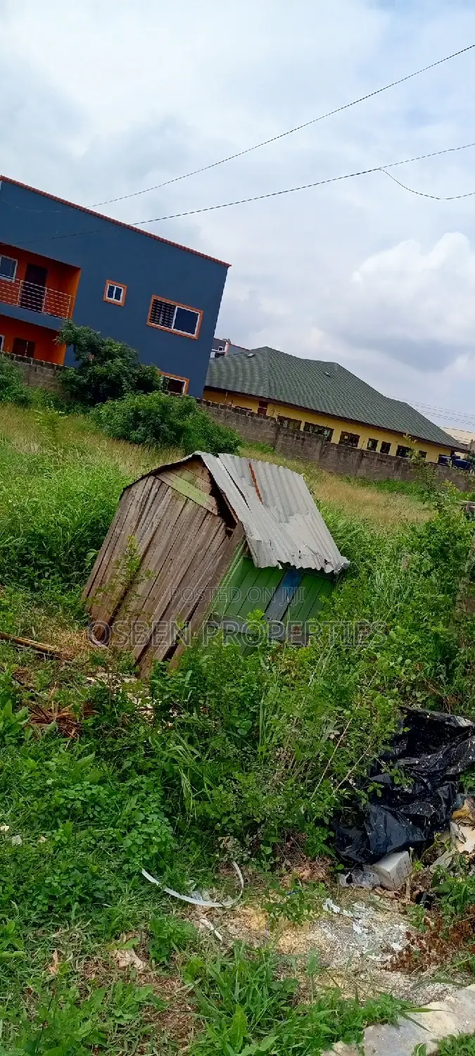 2 Plots of Serviced Land for Sale at Spintex