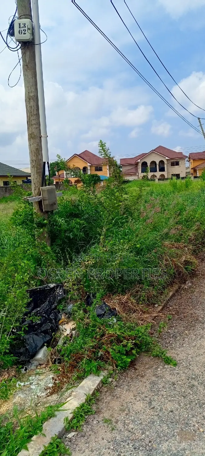2 Plots of Serviced Land for Sale at Spintex