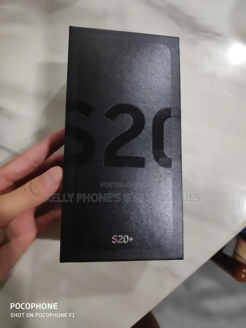 New Samsung Galaxy S20+ 128 GB Black
