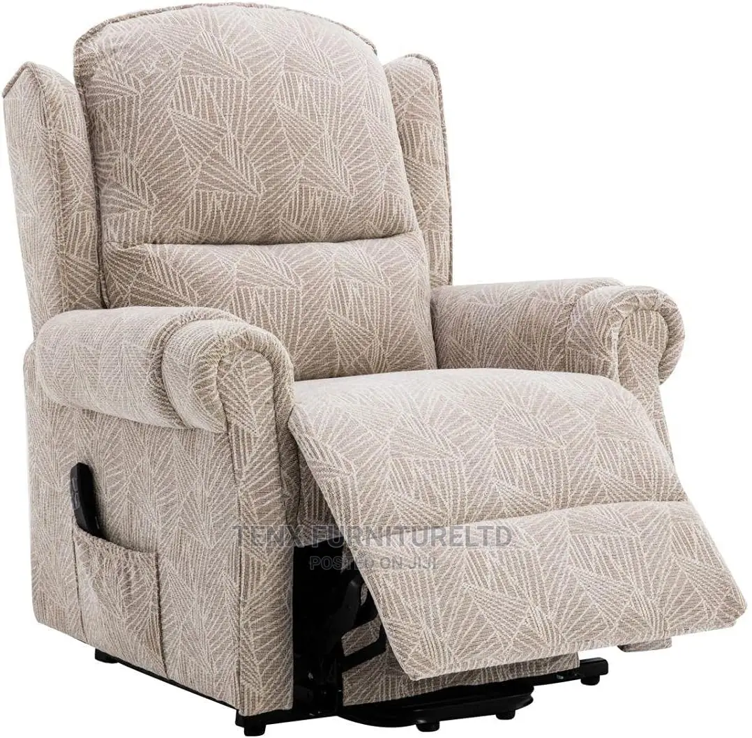 Winchester Dual Motor Riser Recliner Mobility Chair in Cream