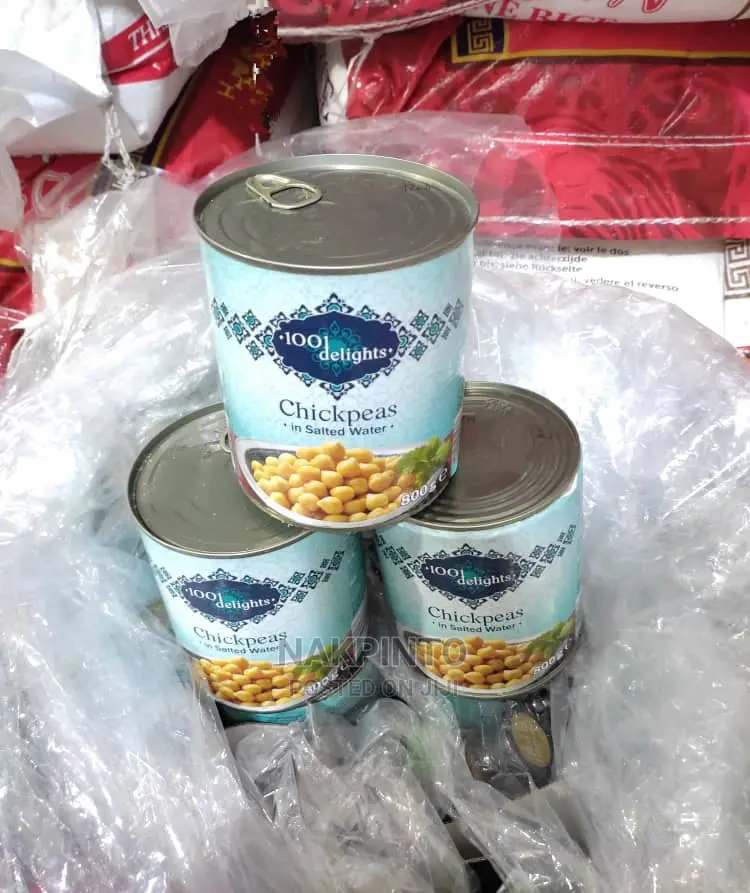 Chickpeas In Salted Water (800g)