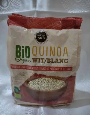 Organic White Quinoa:(Source of Protein and Fiber)