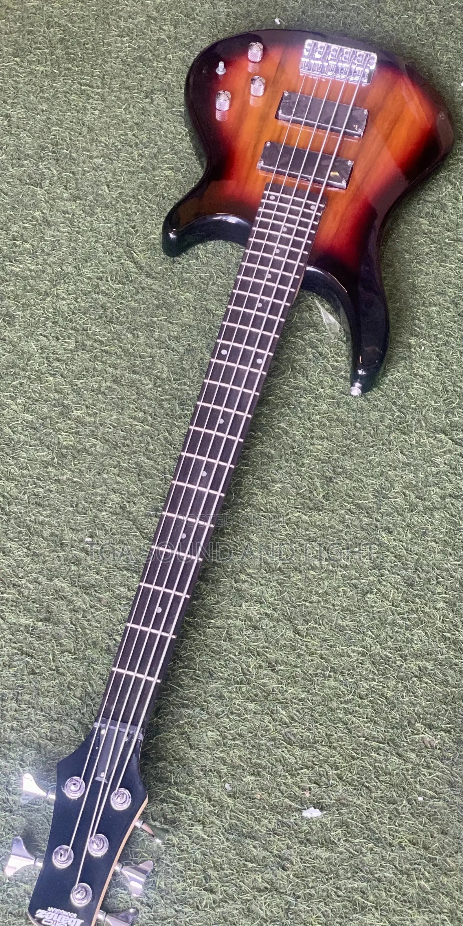 Ibanez 5 Strings Bass Guitar With Free Bag