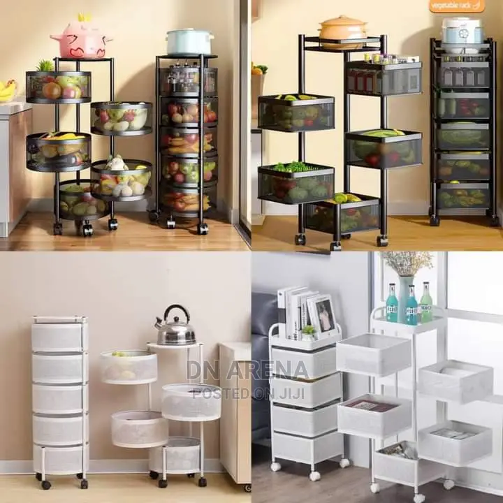 360 Rotating Storage Baskets