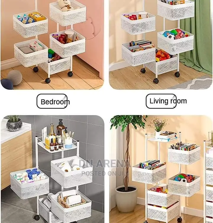 360 Rotating Storage Baskets