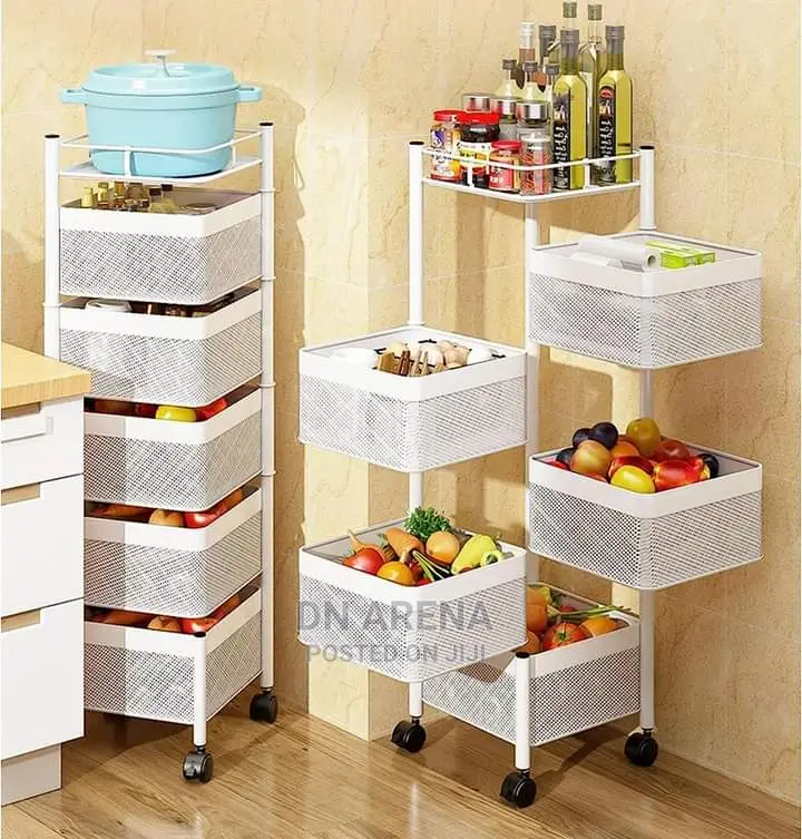 360 Rotating Storage Baskets
