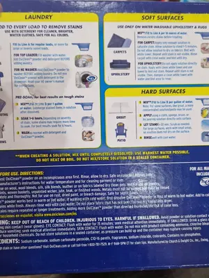 Oxiclean Versatile Stain Remover Powder