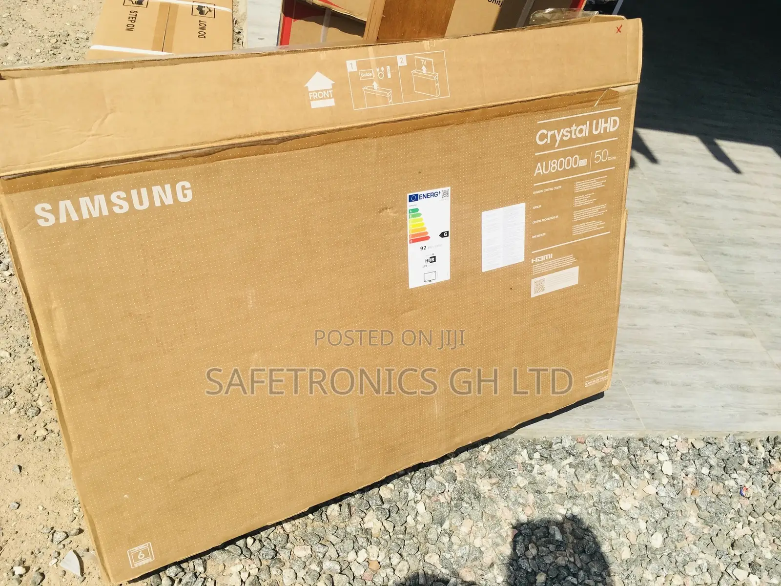 Real Smart Samsung AU80 50 Inches Glossy LED Tv