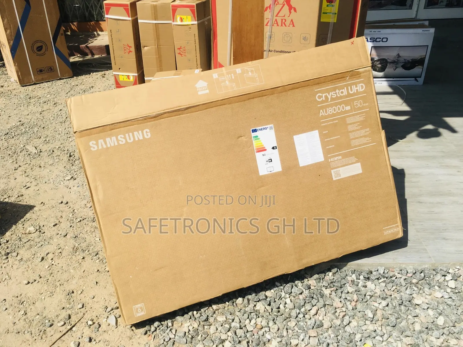 50 Inches Glossy Samsung Crystal UHD LED AU80 Tv