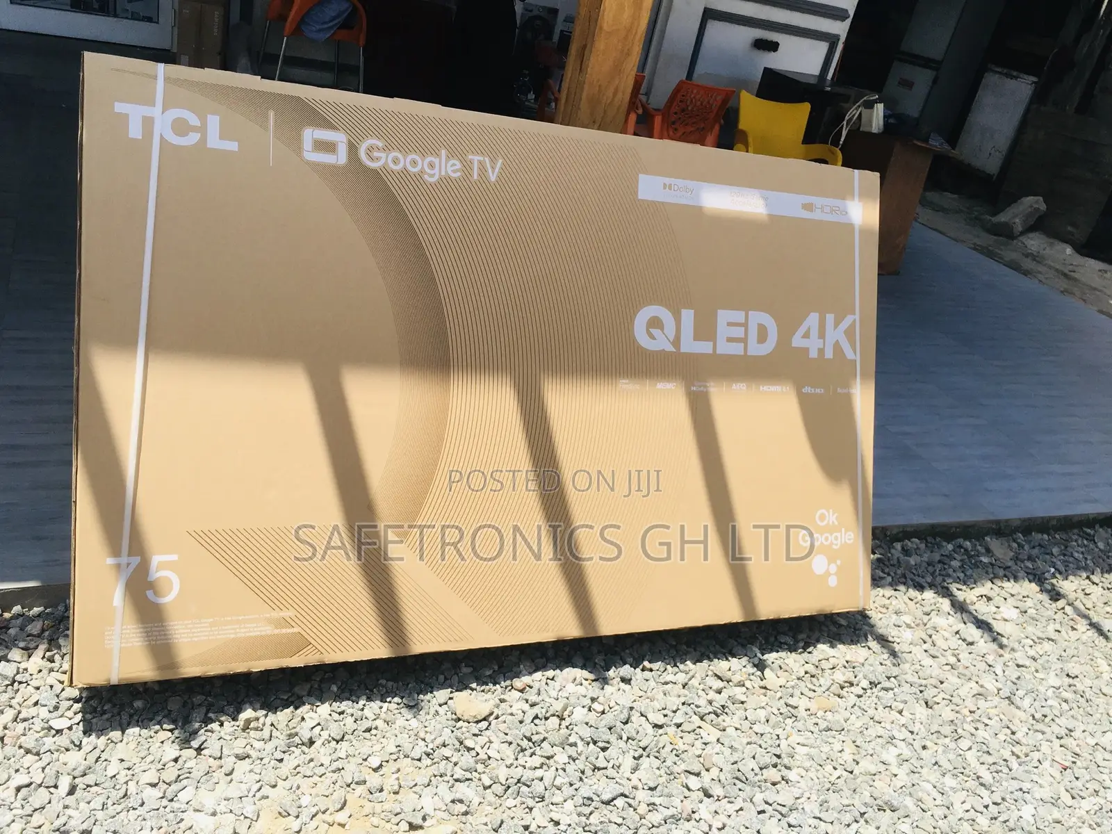 Clear 75 Inches Qled Glossy TCL C645 Tv