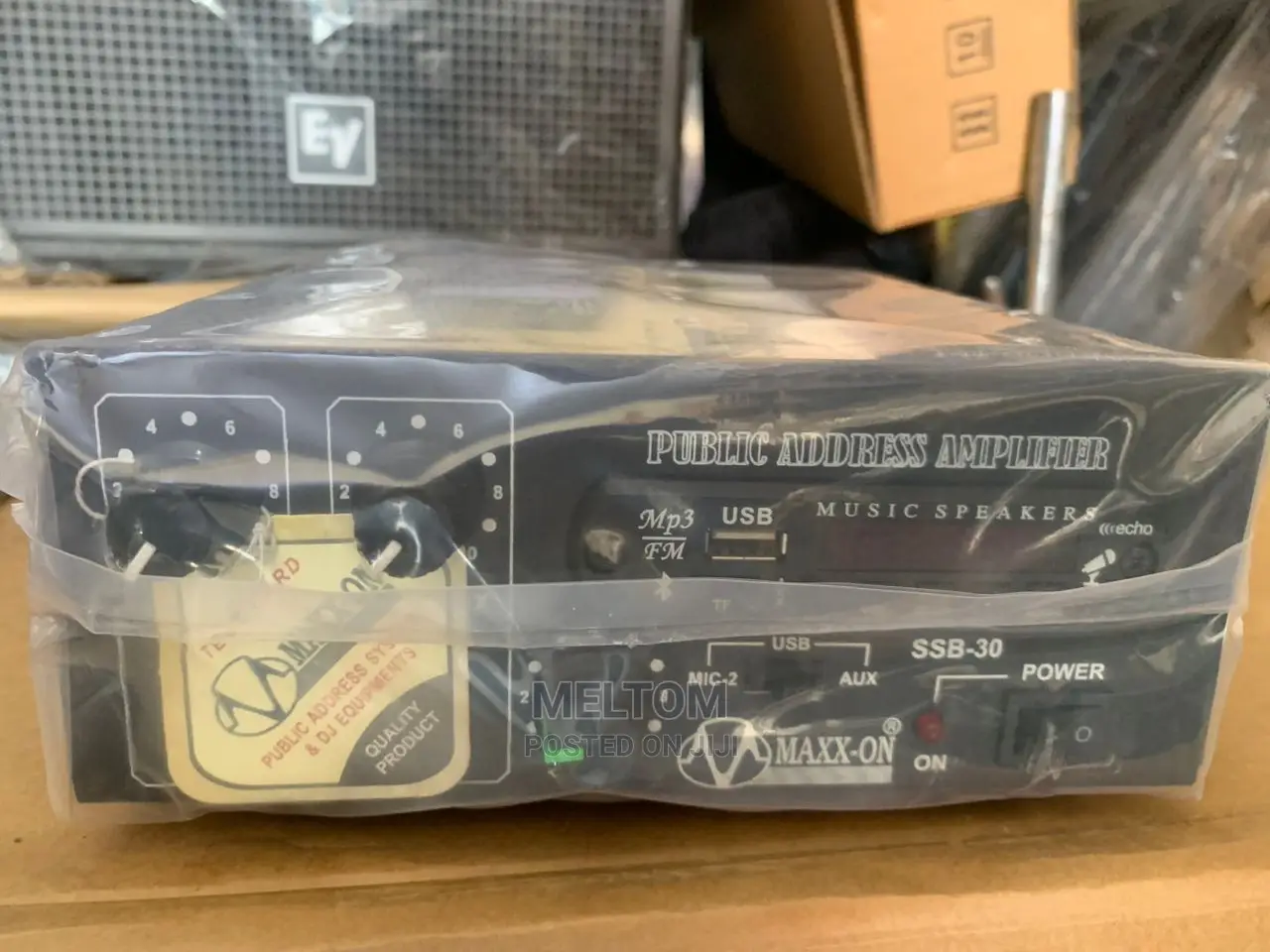 Public Address Amplifier (Maxx-on SSB-30)