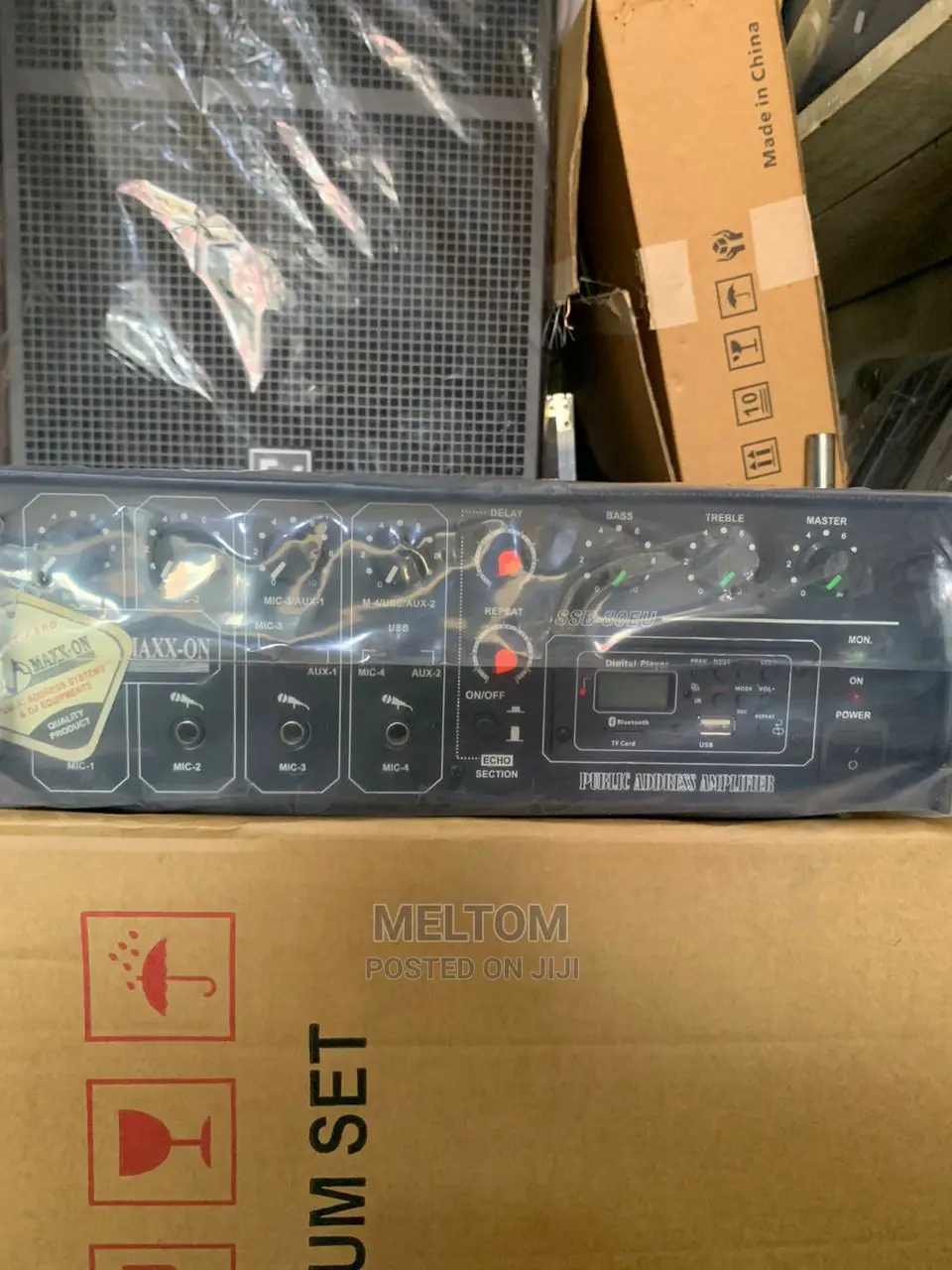 Public Address Amplifier (MAXX-ON SSB-80EU)