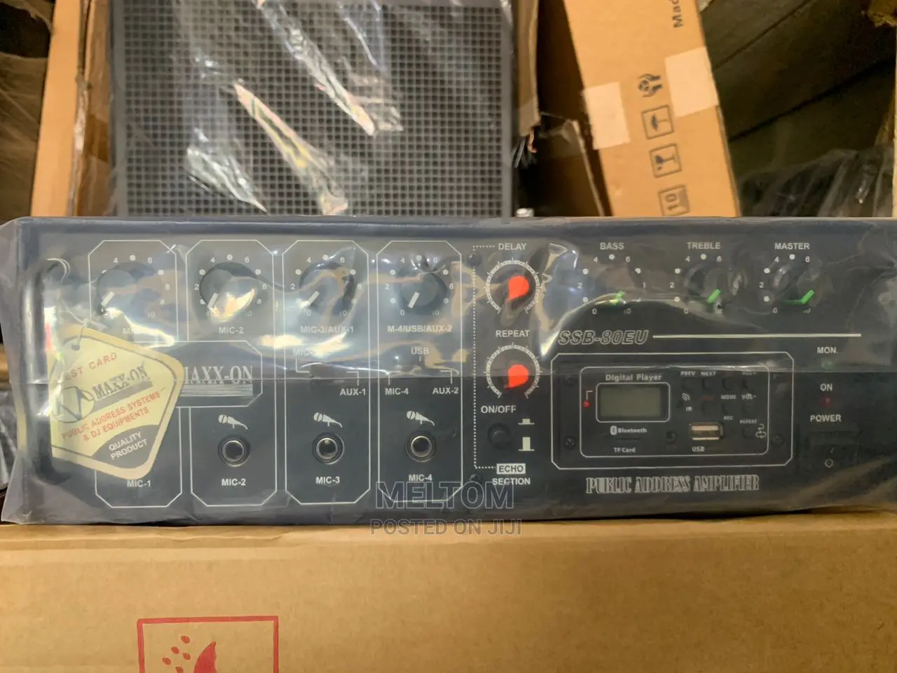 Public Address Amplifier (MAXX-ON SSB-80EU)